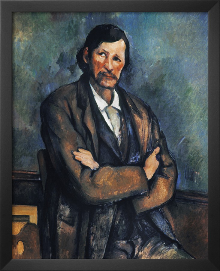 Man, C1899 - Paul Cezanne Painting
